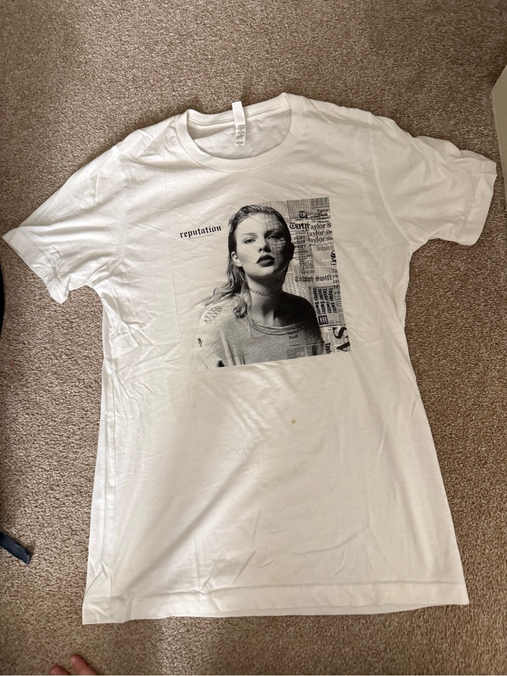 Bella Canvas White Crewneck Tee